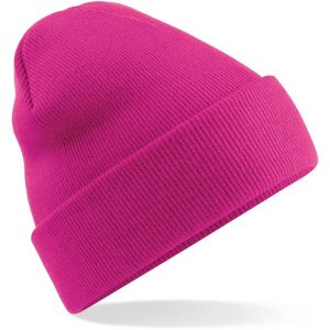 Bonnet en laine Mauve